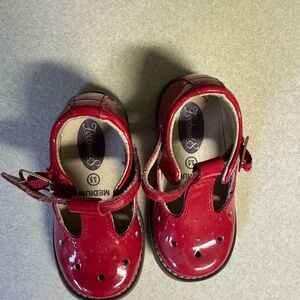 Footmates Kids Red Shoes